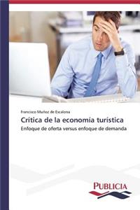 Crítica de la economía turística