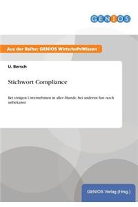 Stichwort Compliance