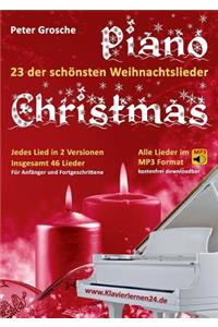 Piano-Christmas - Weihnachtslieder für das Klavierspielen