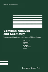 Complex Analysis and Geometry