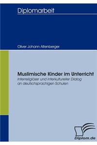 Muslimische Kinder im Unterricht