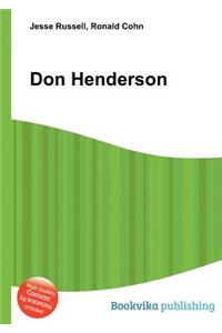Don Henderson