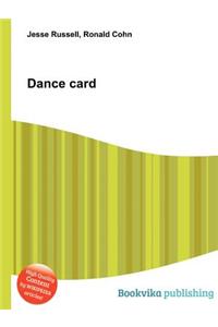 Dance Card