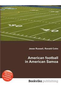 American Football in American Samoa