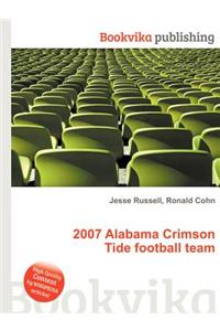 2007 Alabama Crimson Tide Football Team