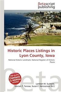 Historic Places Listings in Lyon County, Iowa