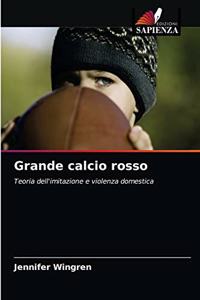 Grande calcio rosso