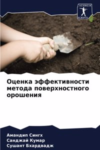 Оценка эффективности метода поверхност