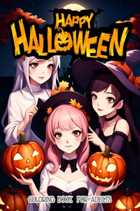 Halloween Coloring Book for Adult