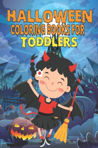 Halloween Coloring Book for Toddlers