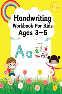 Handwriting Workbook For Kids Ages 3-5