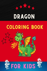 Dragon coloring book for kids