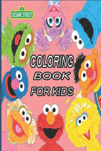 Sesame Street coloring book for kids