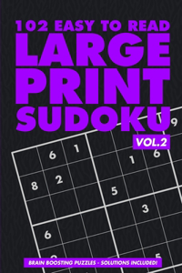 102 Easy to Read Large Print Sudoku