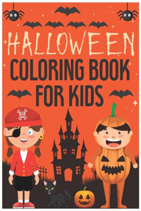Halloween Coloring Book For Kids