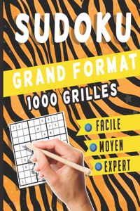 Sudoku Grand Format 1000 grilles