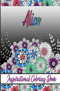 Alice Inspirational Coloring Book