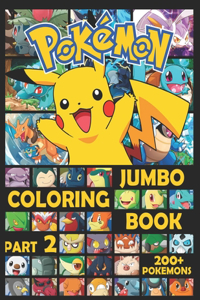 POKEMON JUMBO Coloring Book Part 2