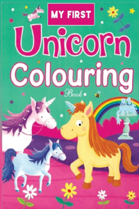 My First Unicorn Colouring Book
