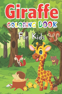 Giraffe Coloring Book for Children