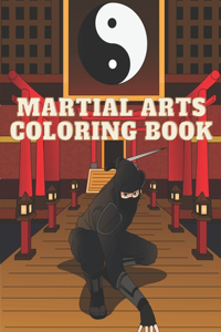 Martial Arts coloring book