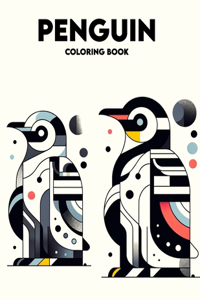 Penguin coloring book
