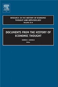Documents from the History of Economic Thought