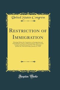 Restriction of Immigration