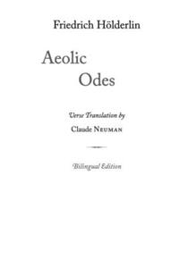 Aeolic Odes