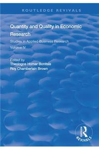 Quantity and Quality in Economic Research