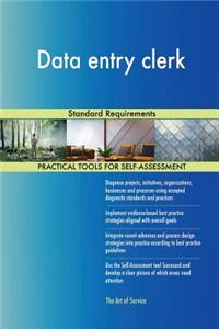 Data entry clerk Standard Requirements
