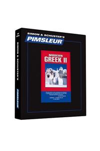 Pimsleur Greek (Modern) Level 2 CD: Learn to Speak and Understand Modern Greek with Pimsleur Language Programs