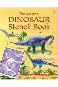 Dinosaur Stencil Book