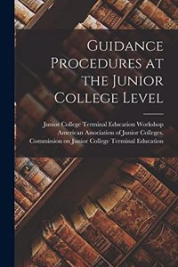 Guidance Procedures at the Junior College Level