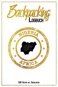 Backpacking Logbuch Nigeria Africa 120 Seiten mit Checklisten
