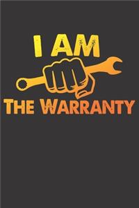 Notebook for car auto mechanic tuner and racer warranty fire