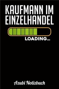 Kaufmann im Einzelhandel Loading... Azubi Notizbuch