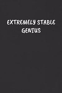 Extremely Stable Genius