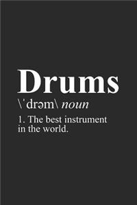 Drums - The Best Instrument in the World