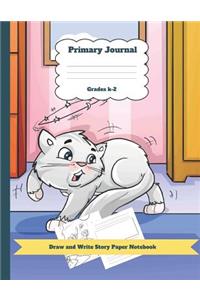 Primary Journal Grades K-2 Draw and Write Story Paper Notebook