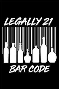 Legally 21 Bar Code