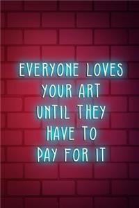 Everyone Loves Your Art Until They Have To Pay For It