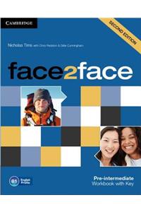 Face2face Pre-Intermediate Workbook with Key