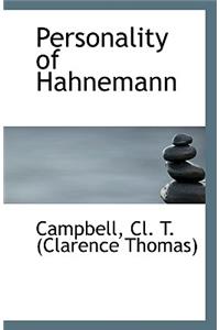 Personality of Hahnemann