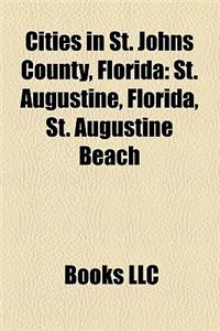 Cities in St. Johns County, Florida