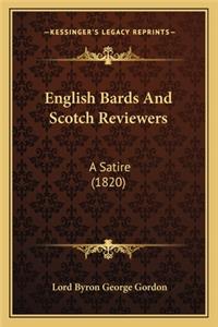 English Bards And Scotch Reviewers