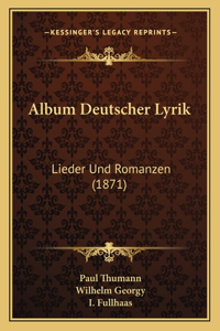 Album Deutscher Lyrik