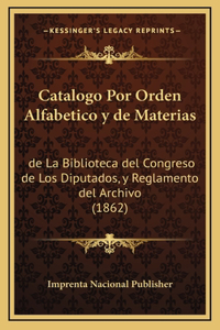 Catalogo Por Orden Alfabetico y de Materias