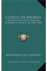 Codigo De Mineria