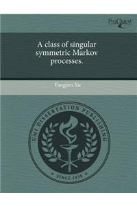 A Class of Singular Symmetric Markov Processes